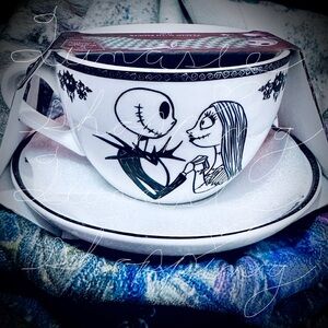 Nightmare Before Christmas large teacup & saucer set